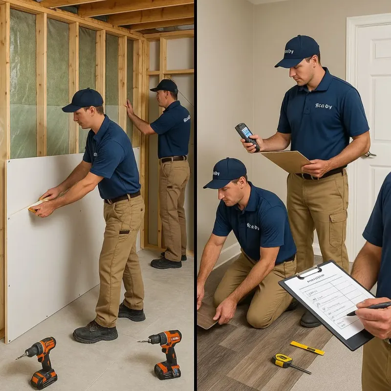 Repairs and Reconstruction process in King William, VA
